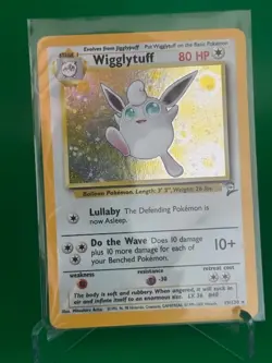 2000 Pokemon Base Set 2 Lot of 11 - WIGGLYTUFF HOLO #19/130 Vintage WOTC Rare - Image 1