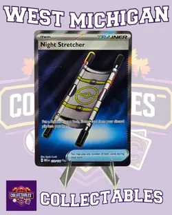 Night Stretcher 173/132 Me01: Mega Evolution Holo Free Shipping Pokemon NM - Image 1