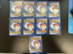 Pokemon TCG Neo Destiny Dark Uncommon Set Of 9 - Image 2