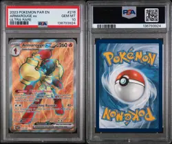 Pokemon TCG - PSA 10 2023 Armarouge ex, Paradox Rift Ultra Rare, 218 - Image 3