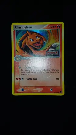 POKEMON CHARMELEON STAMPED EX POWER KEEPERS 28/108 ENG PL NO GOLD STAR CHARIZARD - Image 1