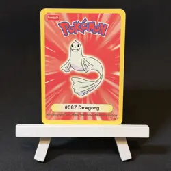 Dewgong (087) - C03 - 2004 Pokemon Funskool - Who Am IU - Pack Fresh - Image 4