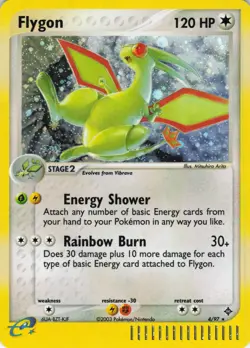 Flygon - Holo - 4/97 EX Dragon - Pokemon TCG - 2003 - Image 1