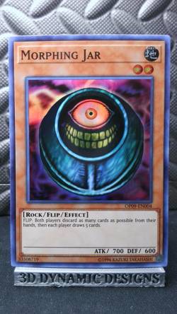 | Yugioh Morphing Jar OP09-EN004 Super Rare Ots Tournament Pack 9 NM 🔥 | - Image 1
