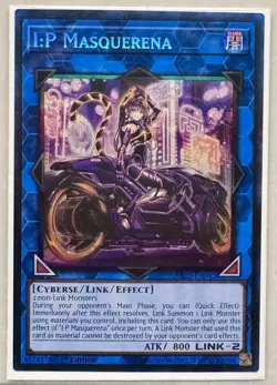 I:P Masquerena 1st Edition Prismatic Collector's Rare RA02-EN042 Yu-Gi-Oh! - Image 1