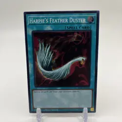 Yugioh Harpie's Feather Duster EGS1-EN022 1st Edition Super Rare NM - Image 1