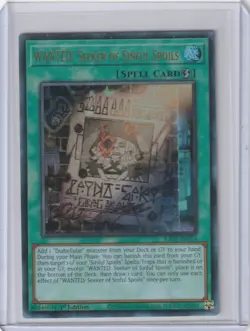 Yugioh RA03-EN074 WANTED Seeker of Sinful Spoils – Ultra Rare 1st Edition - Image 1