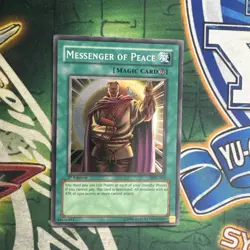 Yugioh! Messenger of Peace MRL-102 Super Rare 1st Edition NM - Image 1