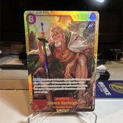 One Piece Namco Silvers Rayleigh OP08-118 Two Legends Foil Secret Rare 8 8000 - Image 1