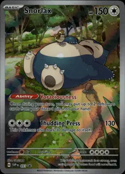 Snorlax - Holo Promo SV: Scarlet & Violet Promo Cards 051 NM - Image 1