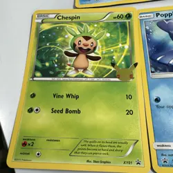 Lot Of 6 Pokemon Jumbo Promo Cards Celebrations Litten Rowlet Froakie Chespin - Image 2