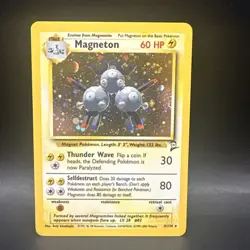 Magneton - 9/130 - Pokemon Base Set 2 Holo Rare Card - Image 1