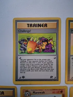 Pokemon Base Set 1st Edition Lot (10) Cards Total - Image 2