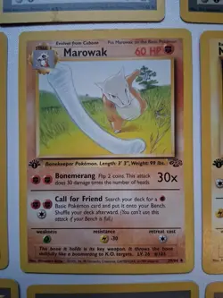 Pokemon Base Set 1st Edition Lot (10) Cards Total - Image 5