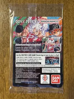 Sealed Bandai One Piece CCG Monkey D. Luffy US Voyage Promo Holo Card P-055 - Image 2