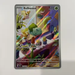Pokemon Bulbasaur Sv07: Stellar Crown 143/142 Holo Illustration Rare TCG Card - Image 1