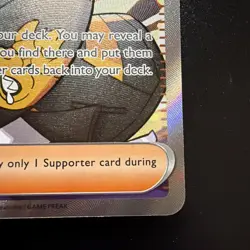 Pokemon TCG Drayton Full Art Ultra Rare Card Surging Sparks 232/191 NM Condition - Image 5