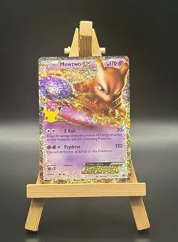 Pokemon Mewtwo EX TCG Ultra Rare Card 54/99 Near Mint Condition - Image 1