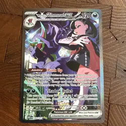 Pokemon Marnie's Grimmsnarl EX Full Art Holo Darkness 287/217 320 HP Card - Image 1