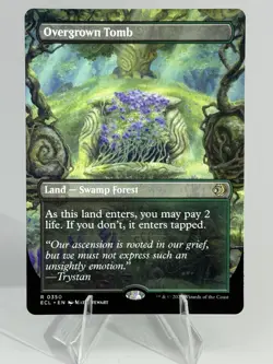 Overgrown Tomb (Borderless) Lorwyn Eclipsed Regular NM Pack Fresh - Image 1