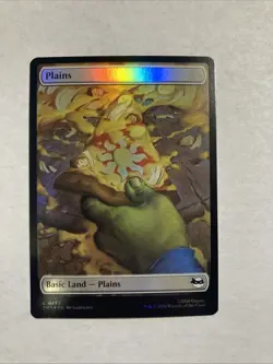 MTG TMNT All 5 Full Art Pizza Lands FOIL - Image 2