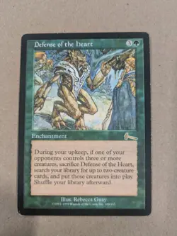 Defense of the Heart - MTG - Urza's Legacy - MP - Image 1