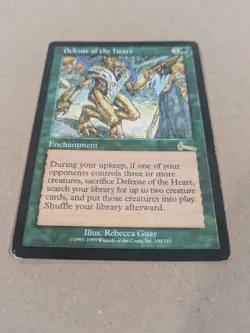 Defense of the Heart - MTG - Urza's Legacy - MP - Image 2