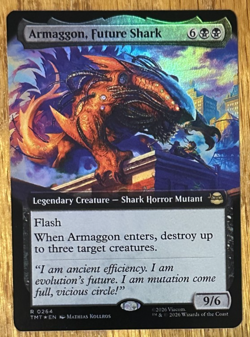Teenage Mutant Ninja Turtles, Armaggon, Future Shark - Extended Art Foil - Image 1
