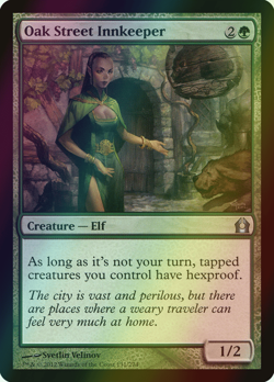 MTG Oak Street Innkeeper Foil ** Return to Ravnica ** English - Image 1