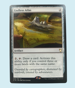 Endless Atlas, Commander 2018, NM NearMint, Magic the Gathering MTG - Image 1