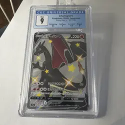 Charizard V 79/73 Shiny V Star (Japanese) 2020 Pokemon CGC 9 Mint - Image 2