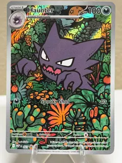 Haunter 027 Me: Mega Evolution Promo Holo Illustration Rare Full Art Pokemon - Image 1