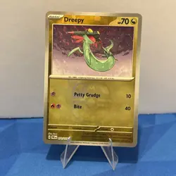 Pokemon TCG Dreepy Prismatic Evolutions Card 071/131 Master Ball Reverse Holo - Image 1