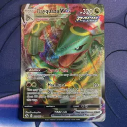 Pokemon TCG Rayquaza VMAX 101/159 Crown Zenith Ultra Rare - Image 1