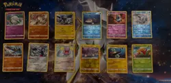 Pokemon Lot- (2) V, (12) Foil Variants, (2) Coins, (1) Exp Deck, (100) Commons - Image 2