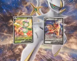 Pokemon Lot- (2) V, (12) Foil Variants, (2) Coins, (1) Exp Deck, (100) Commons - Image 3