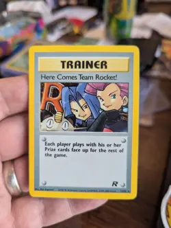 Pokemon TCG Here Comes Team Rocket 15/82 Holo Team Rocket Rare NM Condition - Image 1