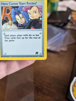 Pokemon TCG Here Comes Team Rocket 15/82 Holo Team Rocket Rare NM Condition - Image 3