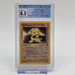 Pokemon Electabuzz 2003 Best of Game Promo 1 Reverse Holo Winner CGC 8.5 NM/Mint - Image 1