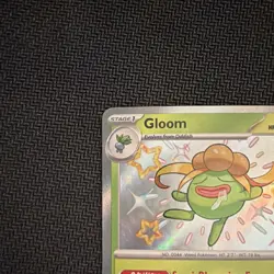 Gloom 093/091 SV: Paldean Fates Shiny Rare Holo Pokemon - Image 2