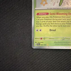 Gloom 093/091 SV: Paldean Fates Shiny Rare Holo Pokemon - Image 3