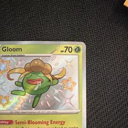 Gloom 093/091 SV: Paldean Fates Shiny Rare Holo Pokemon - Image 5