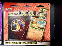 Pokemon TCG Ascended Heroes Tech Sticker Collection Lot of 3 Larry Komala Sealed - Image 2