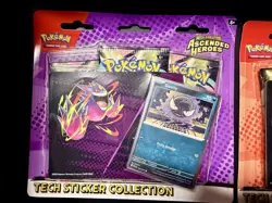 Pokemon TCG Ascended Heroes Tech Sticker Collection Lot of 3 Larry Komala Sealed - Image 3