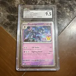 Pokemon Ceruledge 040/091 Paldean Fates Day Promo Cosmos Holo CGC 9.5 English - Image 1