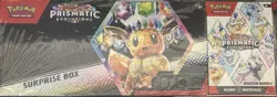 Pokemon TCG Prismatic Evolutions 2-Pack Surprise Booster Promo Box Eevee 2024 - Image 4
