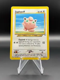 Jigglypuff - 44/105 - Pokemon Neo Destiny Uncommon Vintage MP WOTC - Image 1