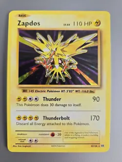 ZAPDOS 42/108 XY EVOLUTIONS LP/NM POKEMON Holo - Image 1