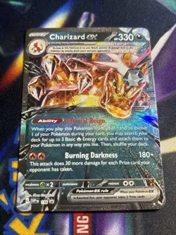 Pokemon TCG Charizard ex SV: Scarlet & Violet Promo 196 NM - Image 1
