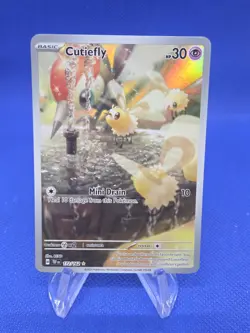 Pokemon SV SV05 Temporal Forces Cutiefly 172/162 Illustration Rare IR NM - Image 1